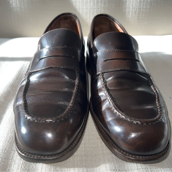Tod's Penny Loafers Brown Leather Men's Size US 9M - Picture 3 of 14